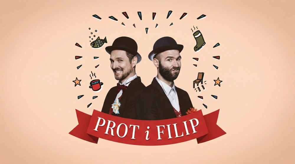 Prot i Filip - spektakl mobilny Fundacji TuleTole